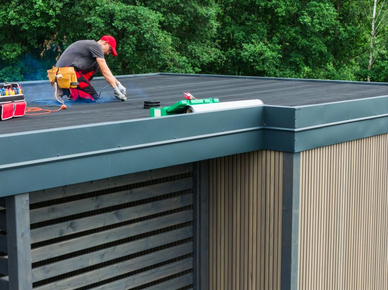 Flat Roofing detail